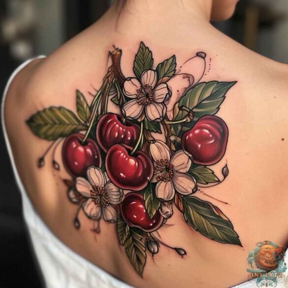 Cherry tattoo